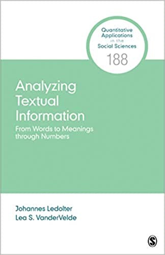 book cover for Analyzing Textual Information